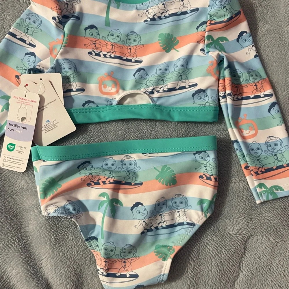 Cocomelon Swim Set 2 Piece 18 Months NWT